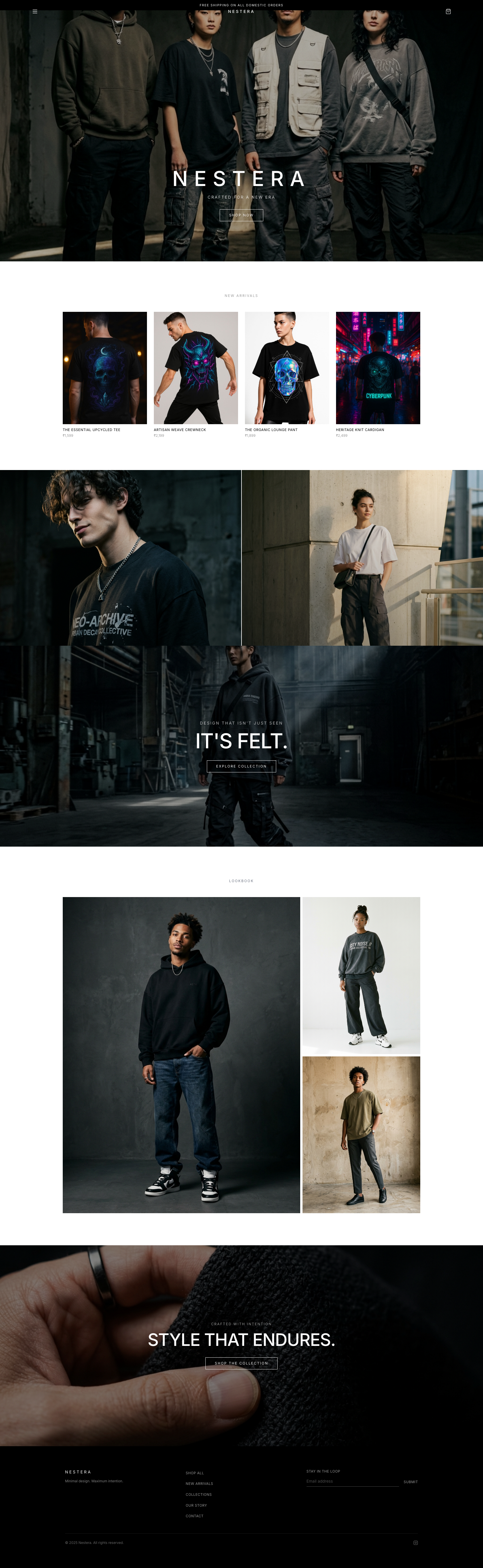 Nestera Fashion scaling preview