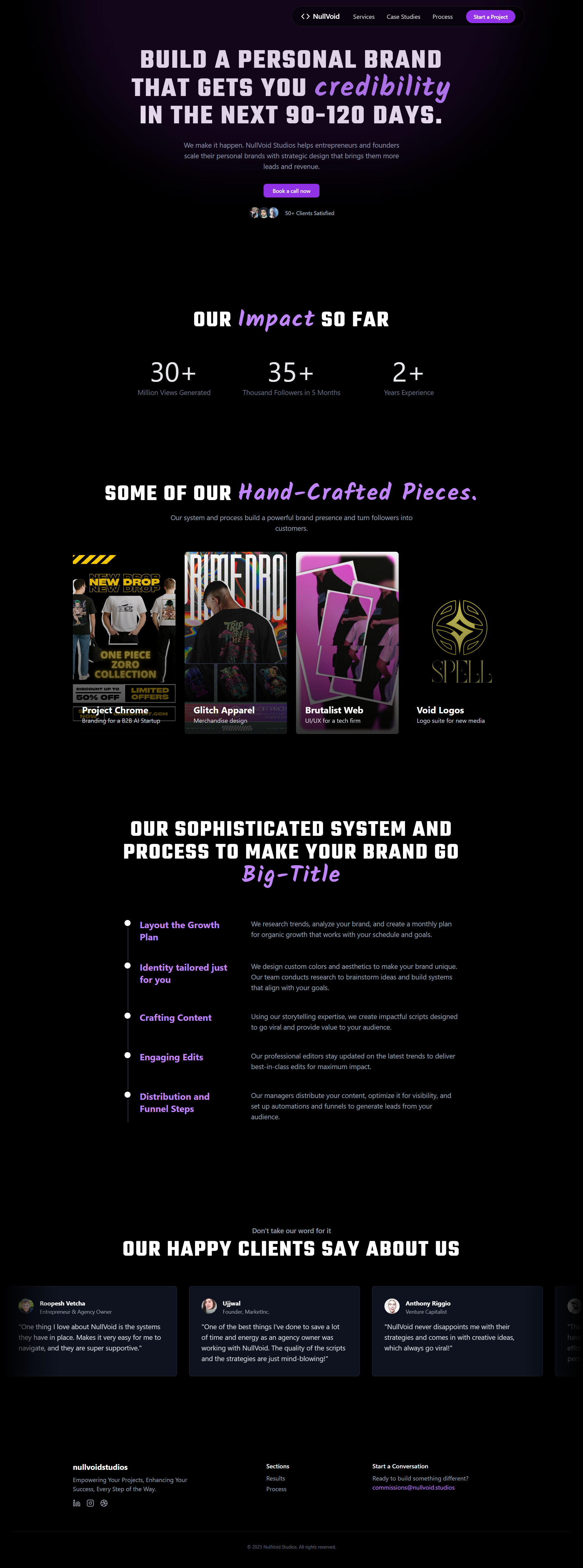 Nullvoid Studios scaling preview
